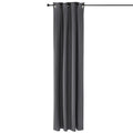 Furinno Collins Blackout Curtain 52x95 in. 1 Panel, Dark Grey