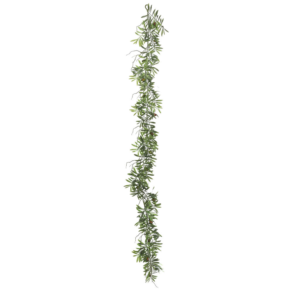 Vickerman 6 Green Olive Hill Garland  Fk171202