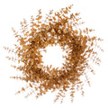 24 Inch  Gold Eucalyptus Glitter Wreath