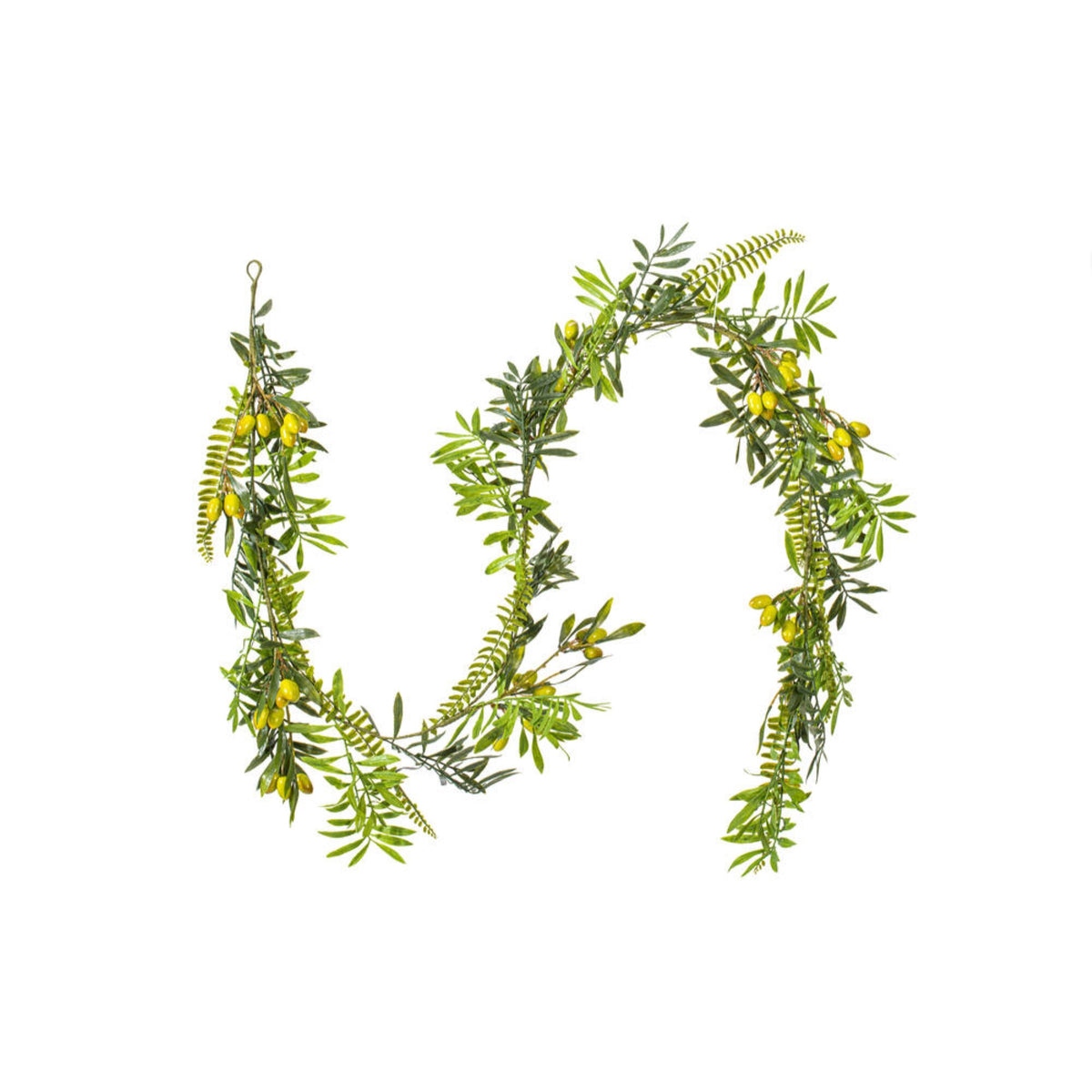 6 Mixed Olive Leaf Garland