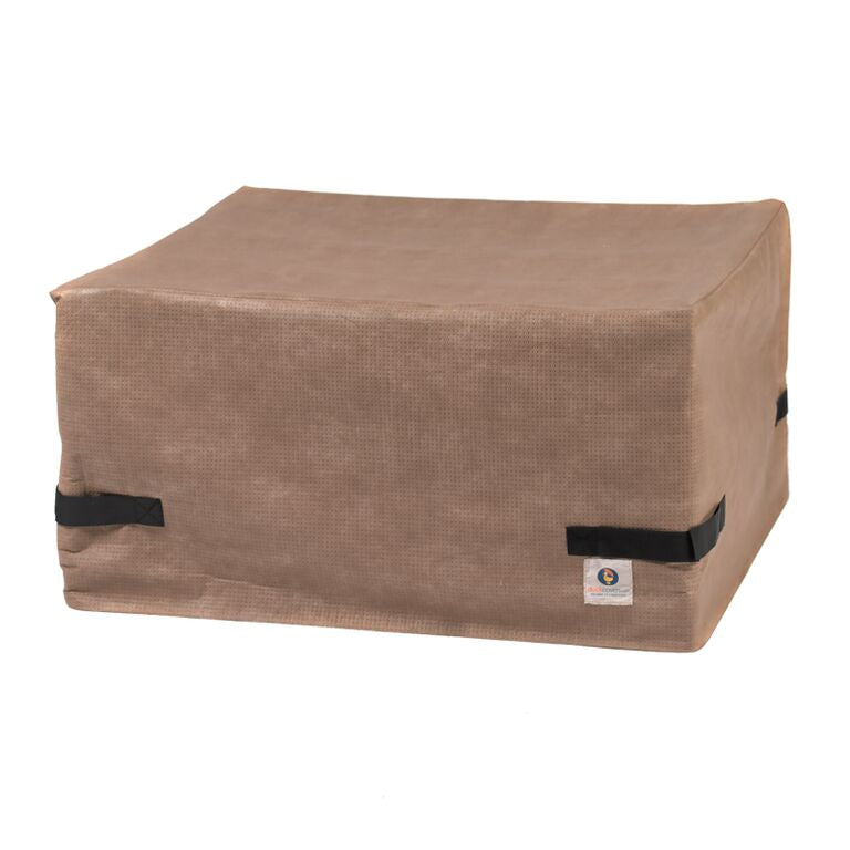 Duck Covers Mfps5050 50 In. Duck Covers Elite Square Fire Pit Cover - Cappuccino