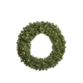 Vickerman 48 Inch  Teton Double Sided Wreath 400Wmwtled  G125748Led