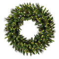 42 Inch  Bangor Mix Pine Wreath Duralt 200Ww