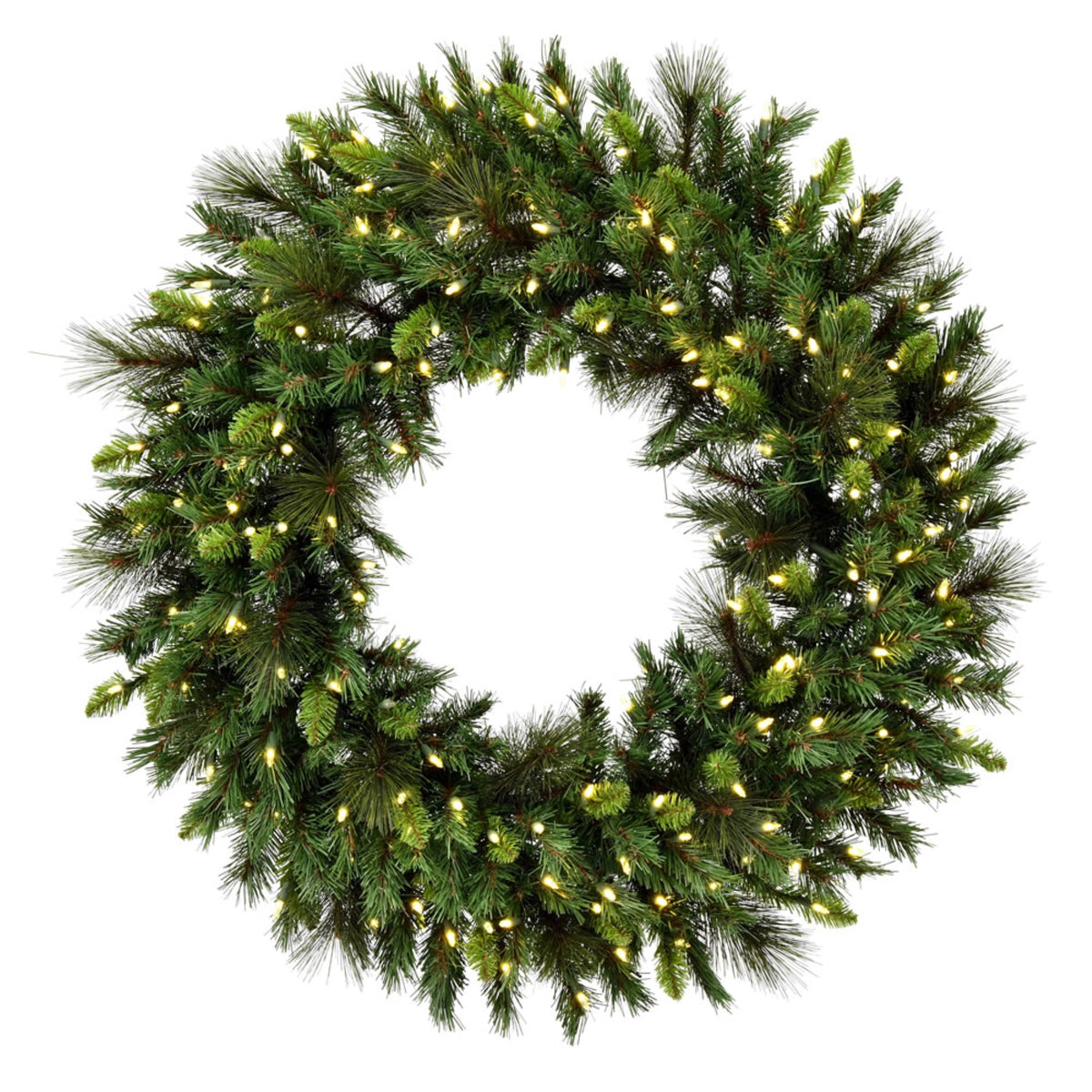 42 Inch  Bangor Mix Pine Wreath Duralt 200Ww