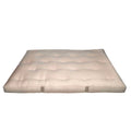 Green Cotton  Twin 5 Inch  Futon With 2 Inch  Foam Core In 100% Cotton Fabric Case
