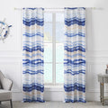 Crystal Cove Blue, Window Panel Pair