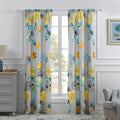 Watercolor Dreamgraywindowpanel Pair 84, Gray