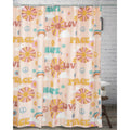 Greenland Home Fashions, Cassidy Bath Shower Curtain, Peach