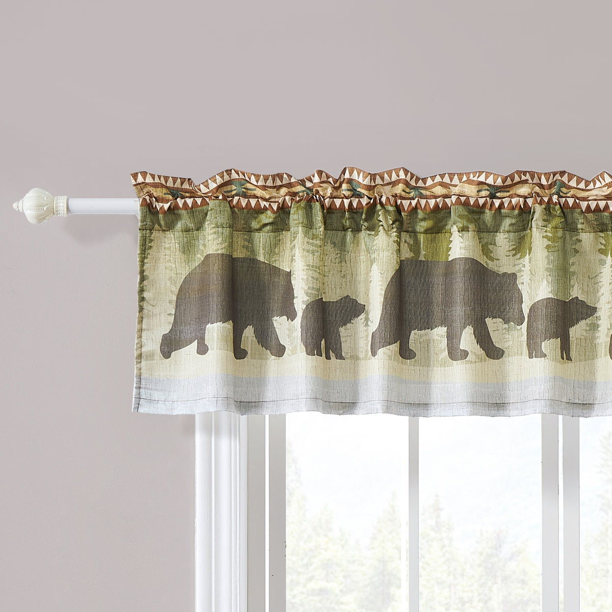 By The Lake Natural, Window Valance