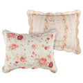 Antique Rose Blue Sham Standard