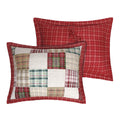 Oxford Red Sham King