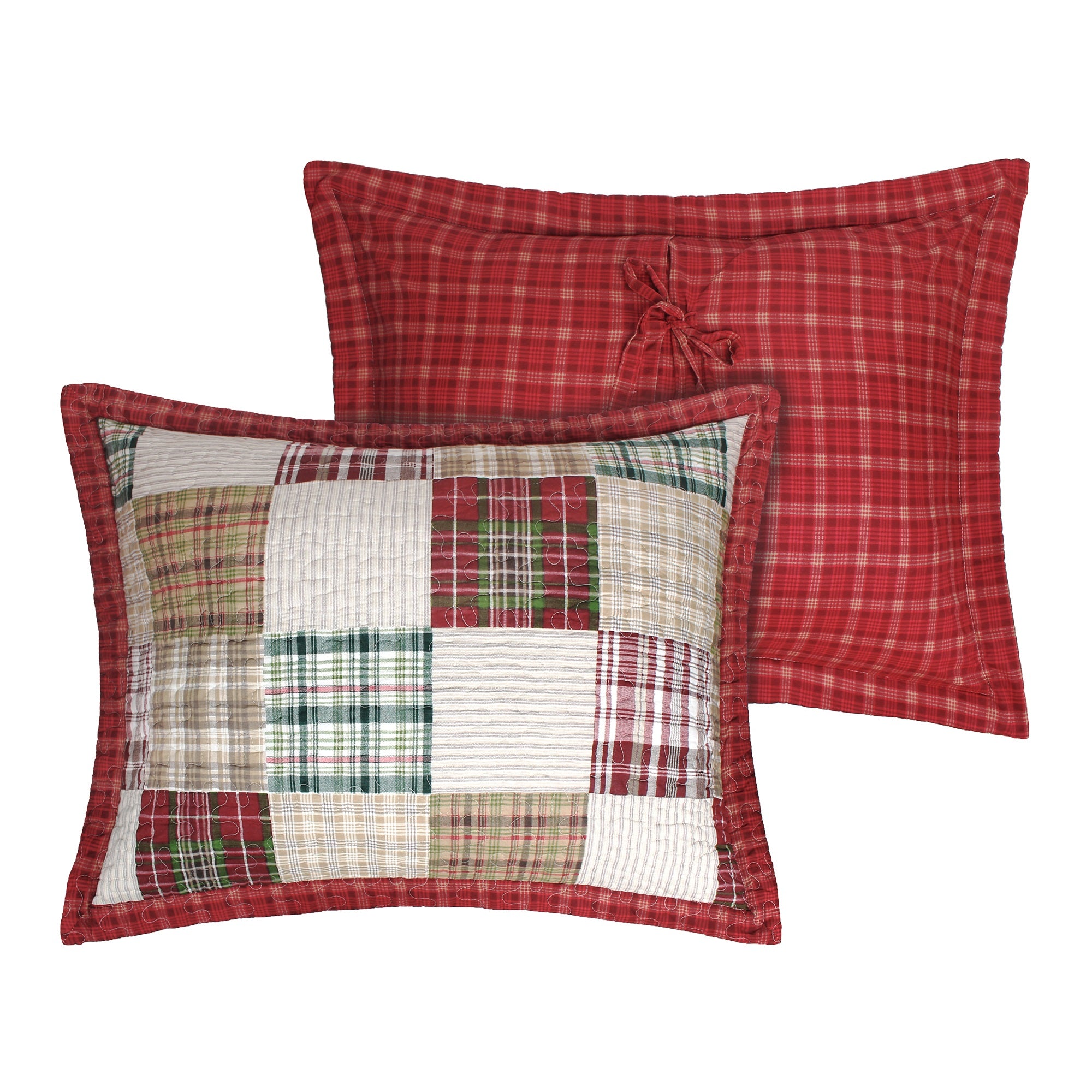 Oxford Red Sham Standard