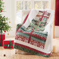 Festive Presents Red Accessory Throw