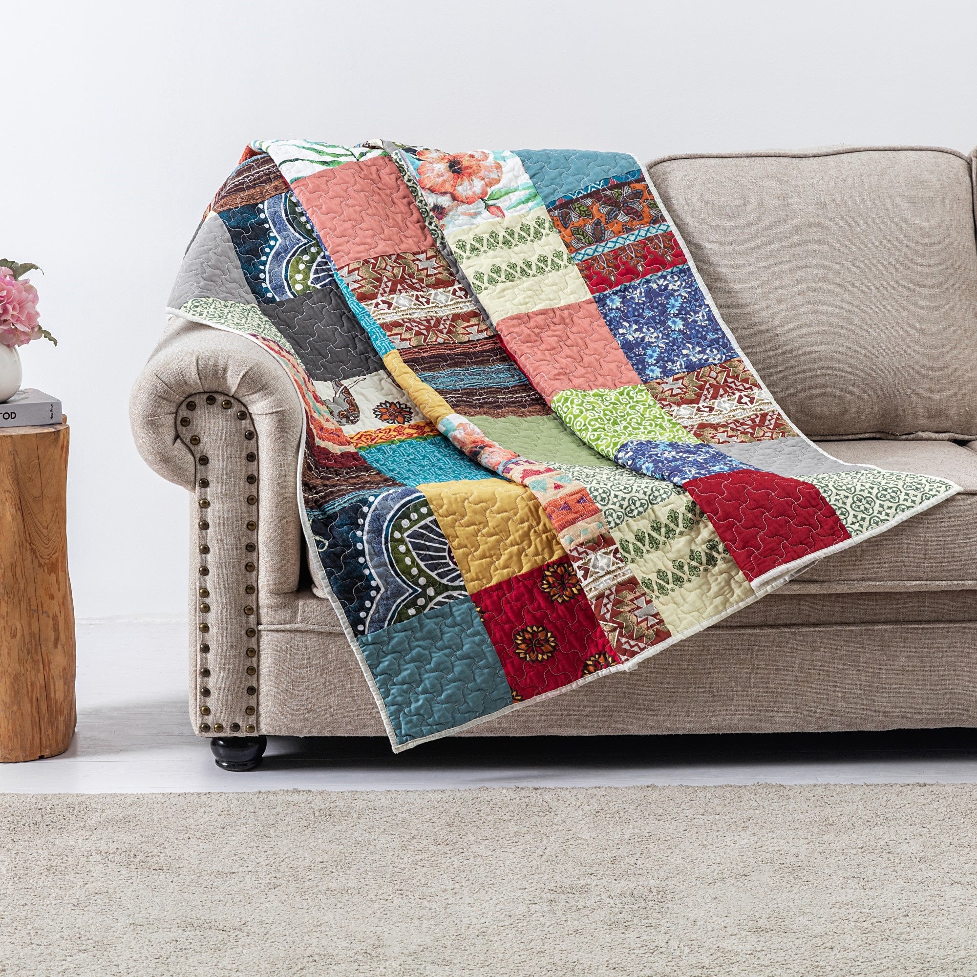 Renee Upcycle Multi Accessory Throw