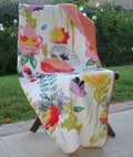 Watercolor Dreamwhiteaccessorythrow, White