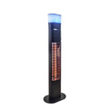 EnerG+  Infrared Electric Outdoor Heater - Freestanding With Gold Tube and Speaker