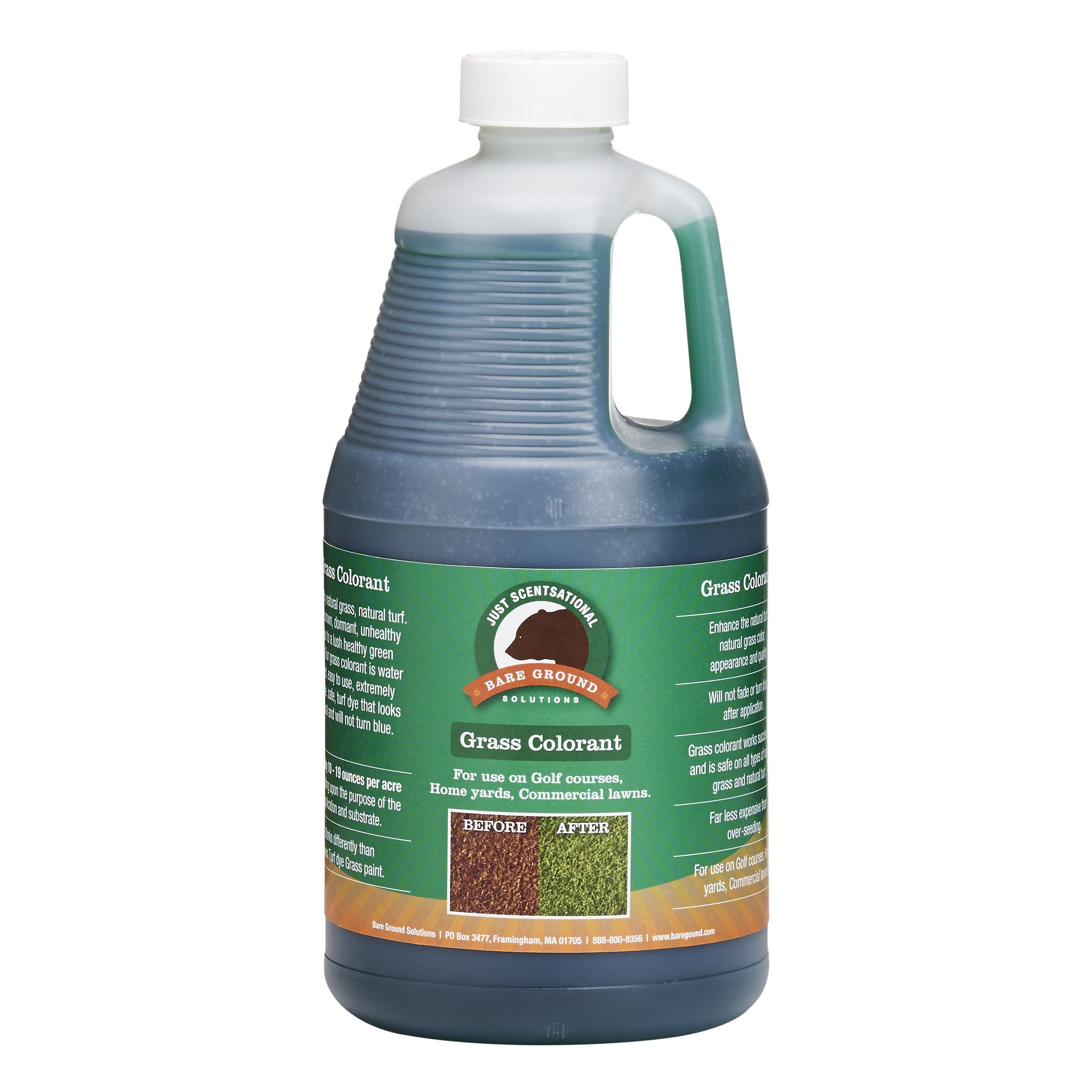 Just Scentsational Green Up Concentrate Grass Colorant Half Gallon By Bare Ground