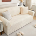 3D Jacquard Couch Slipcover, Washable Non Slip Soft Couch Sofa Cover for Kids, Pets