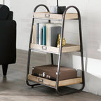 Industrial Freestanding 3-Tier Bathroom Storage Shelving Unit