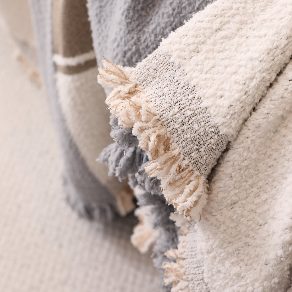 Luxury Cozy Cotton Sofa Blanket Cover Furniture Slipcovers for Most Shape Sofas