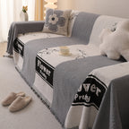 Luxury Cozy Cotton Sofa Blanket Cover Furniture Slipcovers for Most Shape Sofas