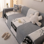 Luxury Cozy Cotton Sofa Blanket Cover Furniture Slipcovers for Most Shape Sofas