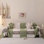 Luxury Cozy Cotton Sofa Blanket Cover Furniture Slipcovers for Most Shape Sofas