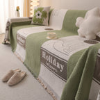 Luxury Cozy Cotton Sofa Blanket Cover Furniture Slipcovers for Most Shape Sofas