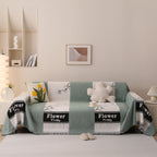 Luxury Cozy Cotton Sofa Blanket Cover Furniture Slipcovers for Most Shape Sofas