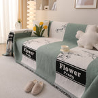 Luxury Cozy Cotton Sofa Blanket Cover Furniture Slipcovers for Most Shape Sofas