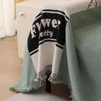 Luxury Cozy Cotton Sofa Blanket Cover Furniture Slipcovers for Most Shape Sofas