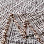 Textured Plaid Couch Throw Cover, Modern Decorative Sectional Furniture Covers
