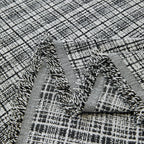 Textured Plaid Couch Throw Cover, Modern Decorative Sectional Furniture Covers