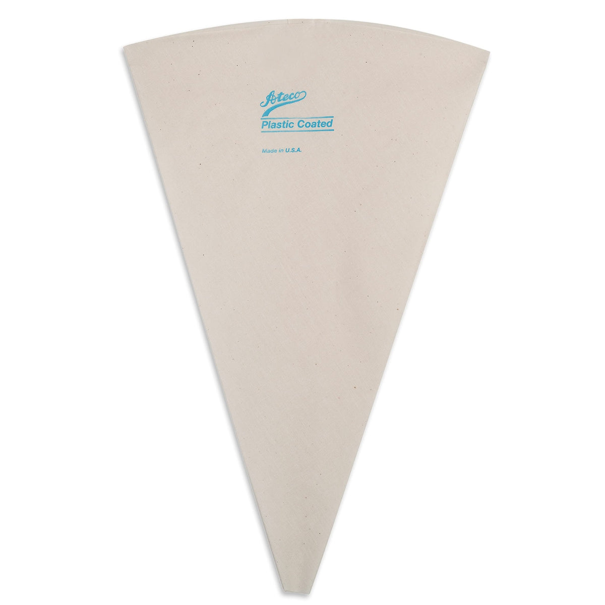 Ateco Plastic Coated Canvas Decorating Bag  14-Inch  Reusable  Made in USA  White