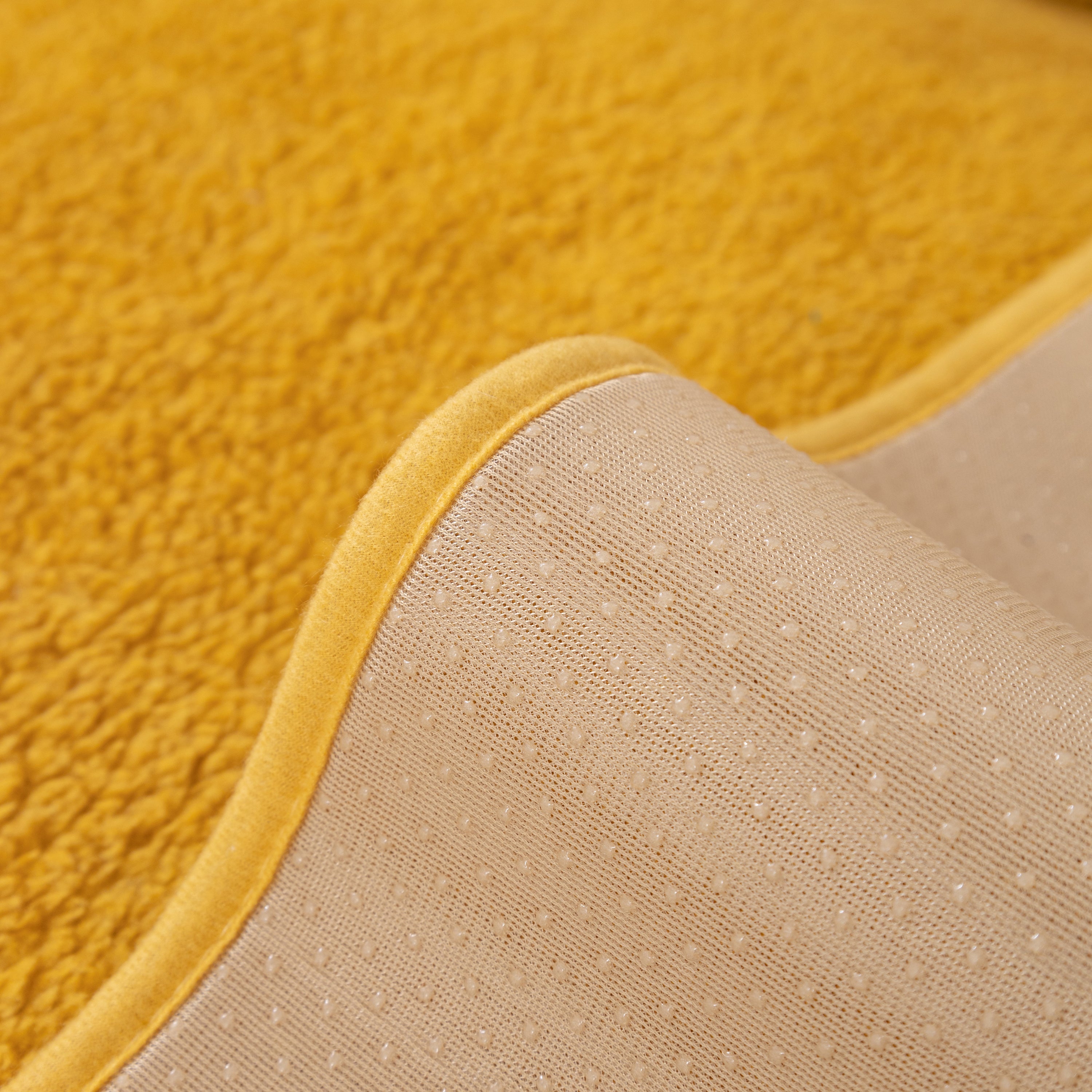 Luxury Sherpa Fleece Solid Sofa Cover, Thickened Plush Non Slip Couch Topper