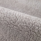 Luxury Sherpa Fleece Solid Sofa Cover, Thickened Plush Non Slip Couch Topper