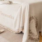 Fireworks Reversible Couch Cover Blankets Furniture Covers Washable Sectional Couch Covers