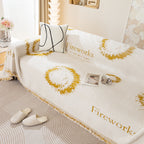 Fireworks Reversible Couch Cover Blankets Furniture Covers Washable Sectional Couch Covers