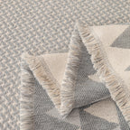 Chenille Jacquard Sofa Throw Blanket Cover Soft Polyester Weave Couch Throw Cover for Pets Dog Kids