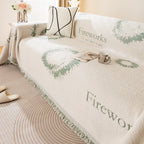 Fireworks Reversible Couch Cover Blankets Furniture Covers Washable Sectional Couch Covers