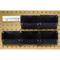 Hang-n-Stack Bin,  package, includes: (6) 5-3/8L x 4-1/8W x 3H (QUS210) ivory bin and (2) bin rails