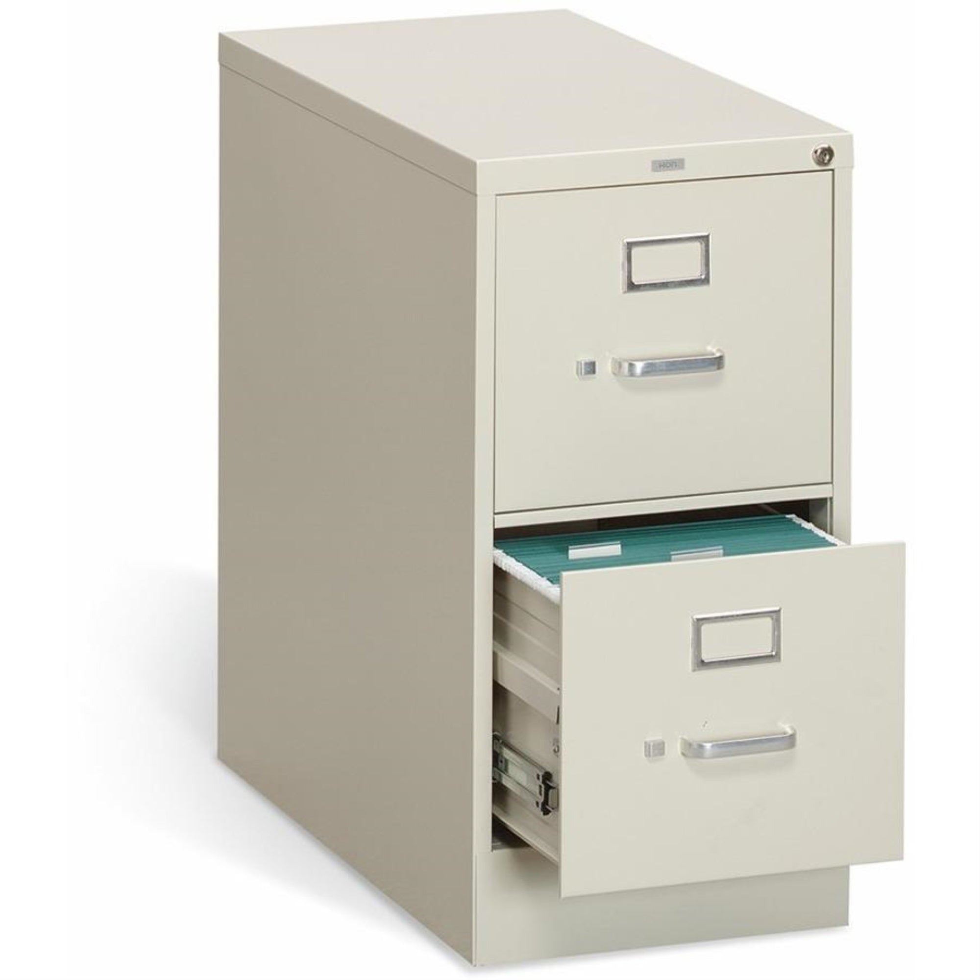 Hon 310 H312 File Cabinet - 15 X 26.5 X 29 - 2 Drawer(S) - Finish: Putty