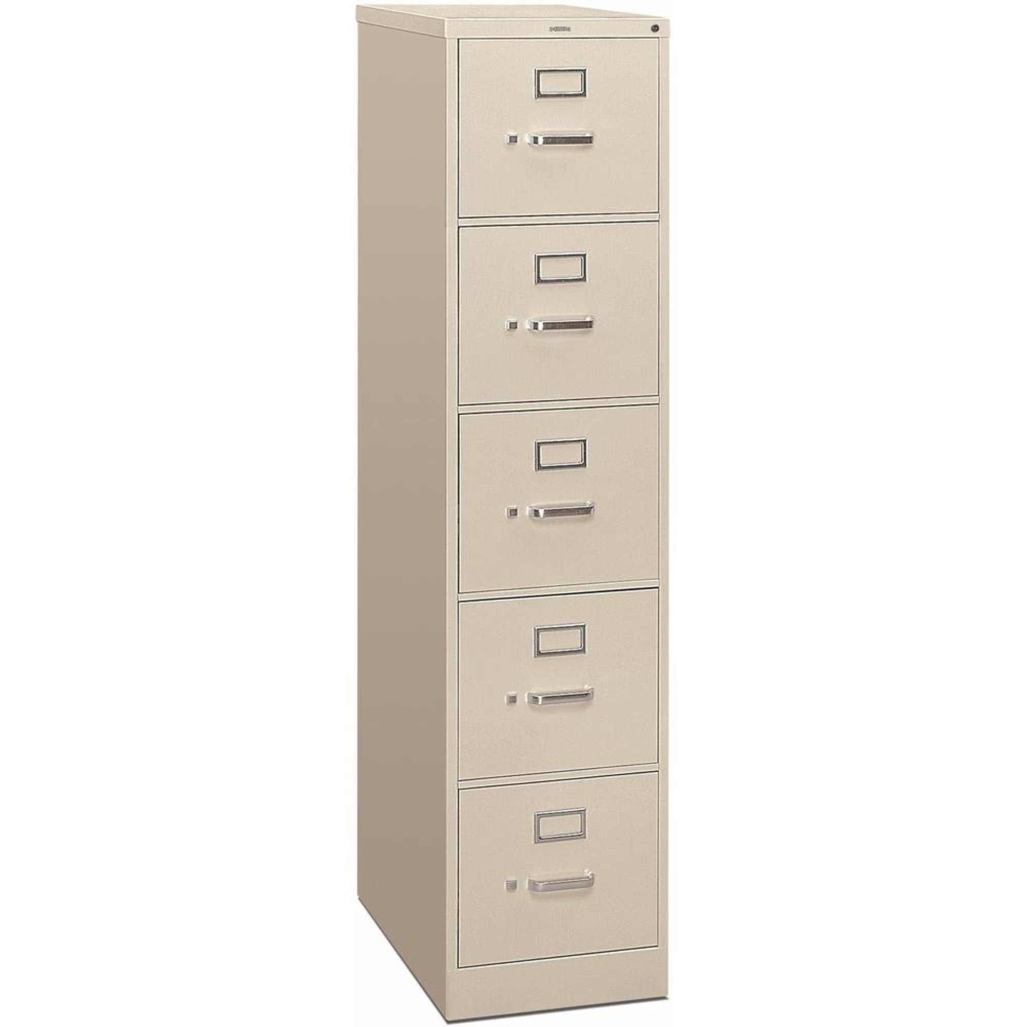 Hon 310 H315 File Cabinet - 15 X 26.5 X 60 - 5 Drawer(S) - Finish: Light Gray