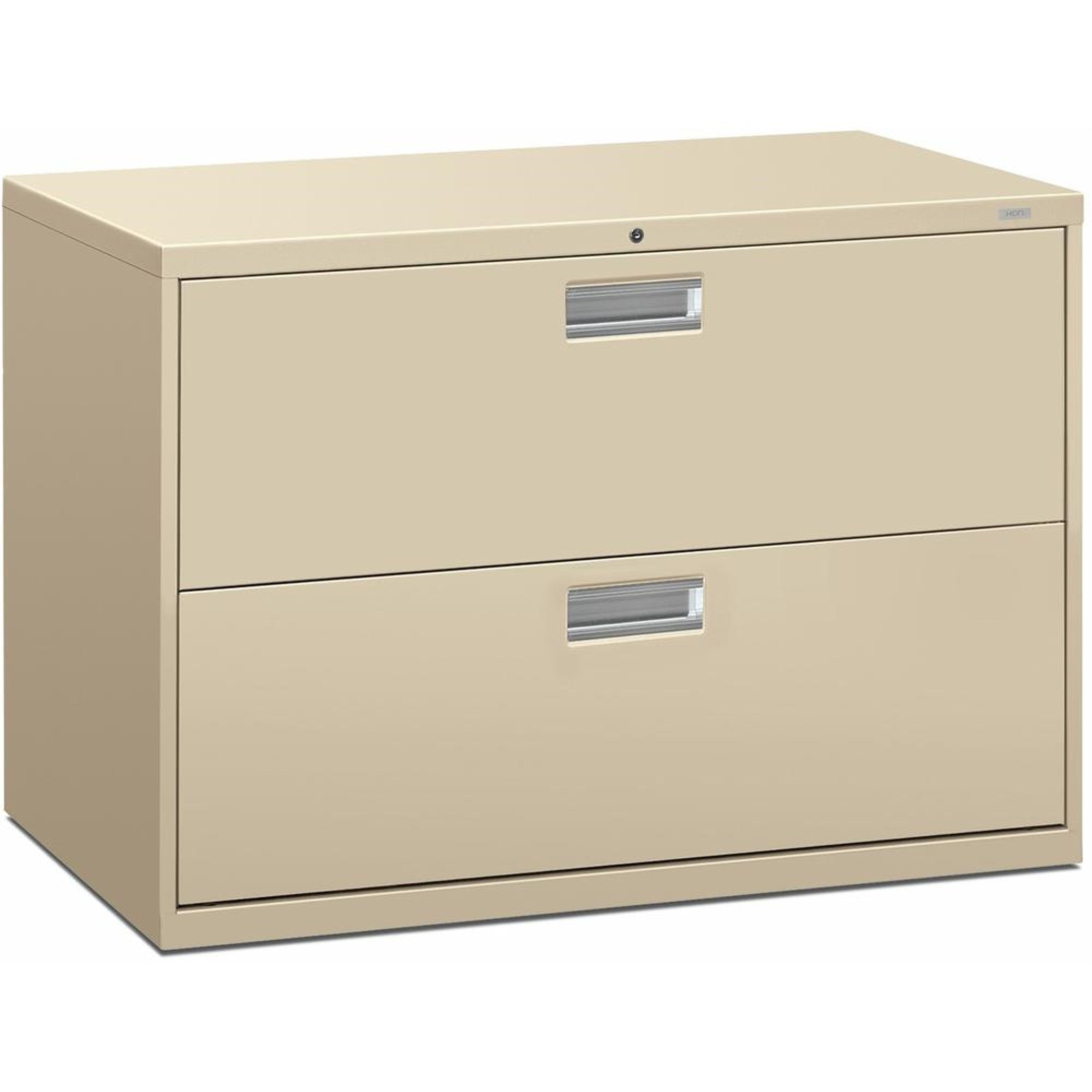Hon Brigade 600 H692 Lateral File - 42 X 18 X 28.4 - 2 Drawer(S) - Finish: Putty