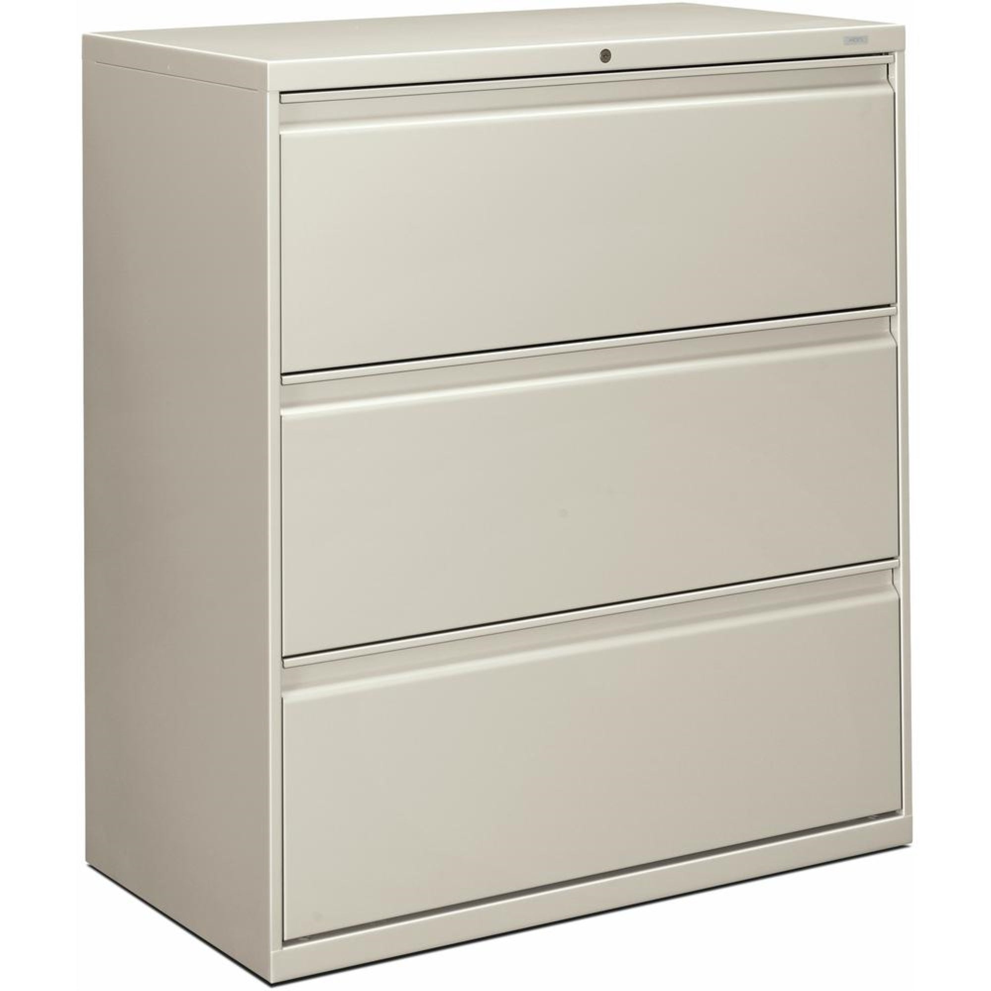 Hon Brigade 800 H883 Lateral File - 36 X 18 X 40.9 - 3 Drawer(S) - Finish: Light Gray