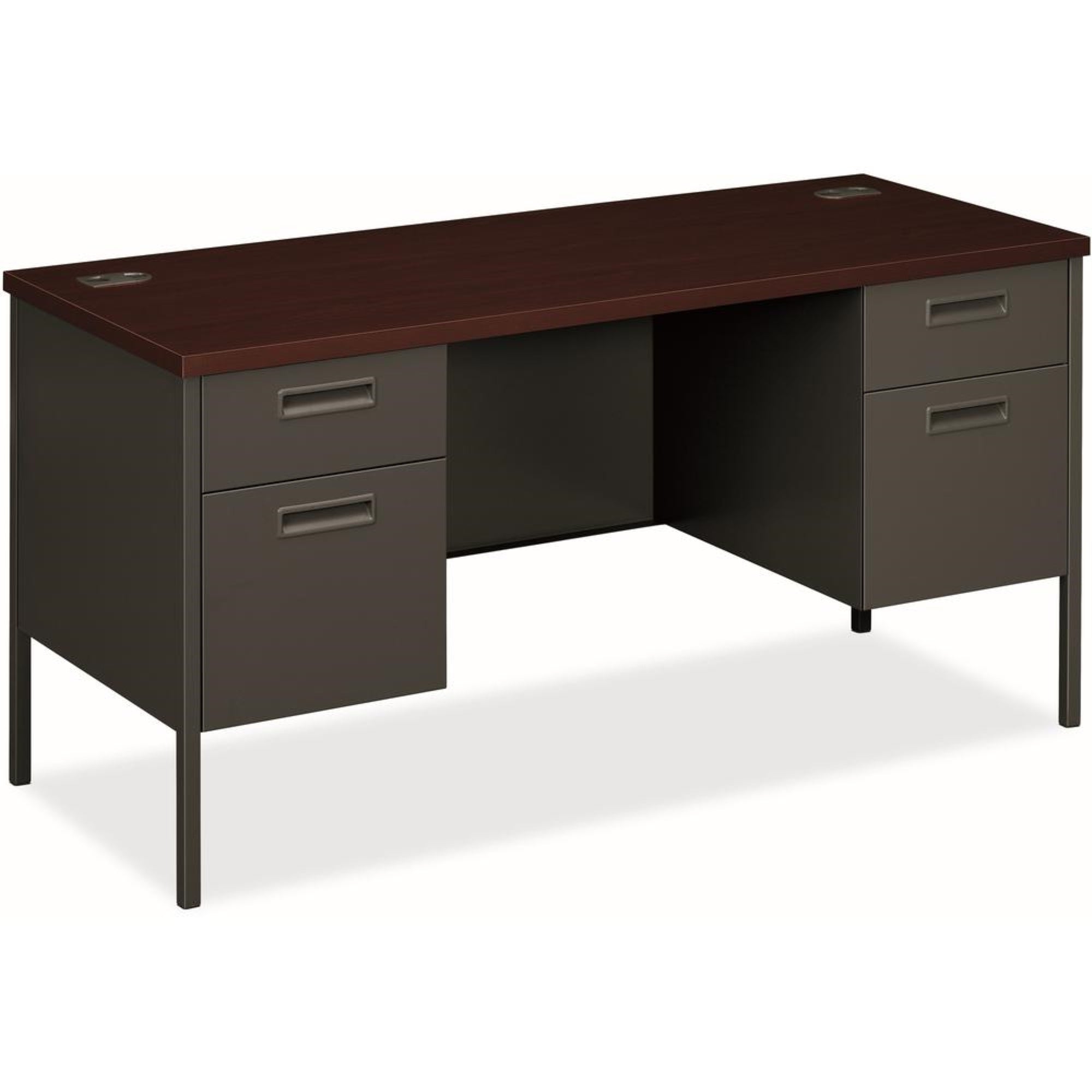 Hon Metro Classic Hp3231 Pedestal Credenza - 60 X 24 X 29.5 - 4 X Box, File Drawer(S) - Double Pedestal - Square Edge - Finish: