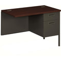 Hon Metro Classic Hp3235R Return - 42 X 24 X 29.5 - 5 X Box, File Drawer(S) - Square Edge - Finish: Charcoal