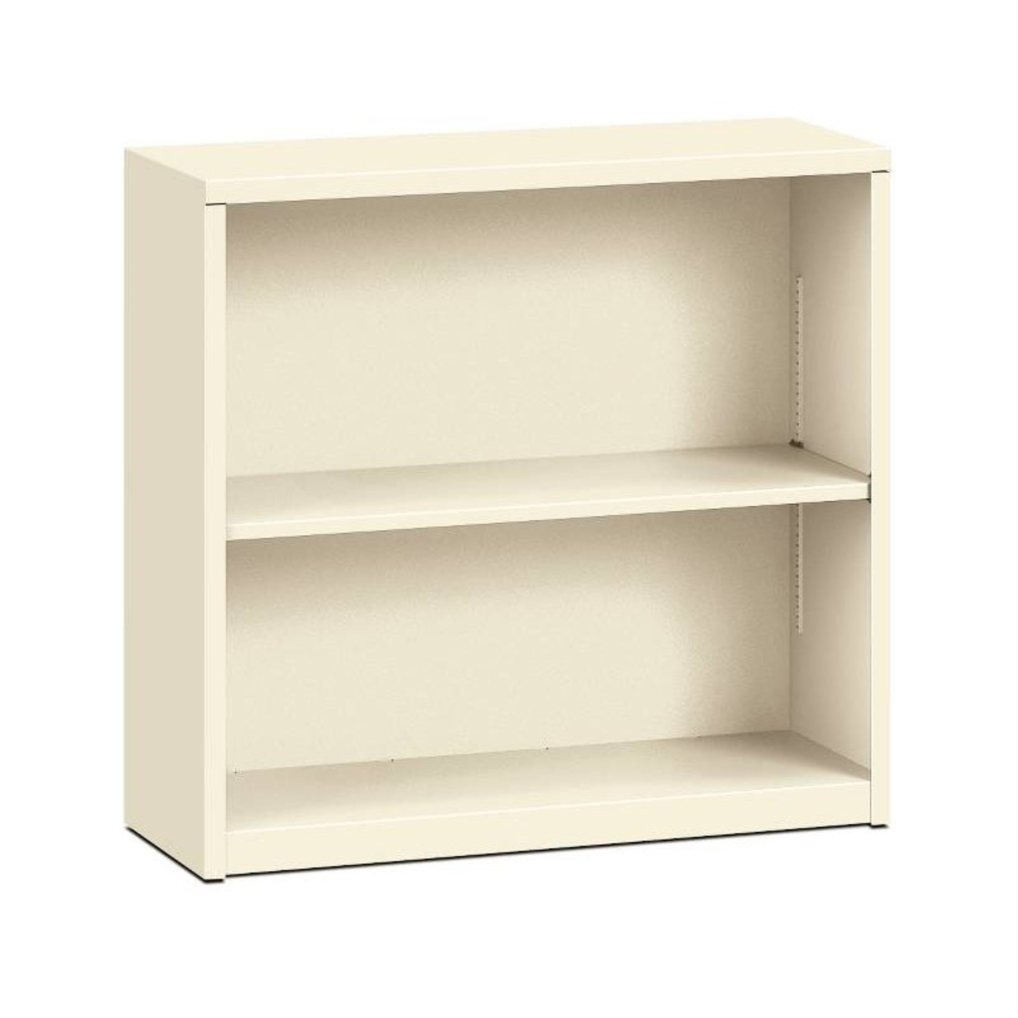 Hon Brigade Steel Bookcase | 2 Shelves | 34-1/2W X 12-5/8D X 29H | Putty Finish