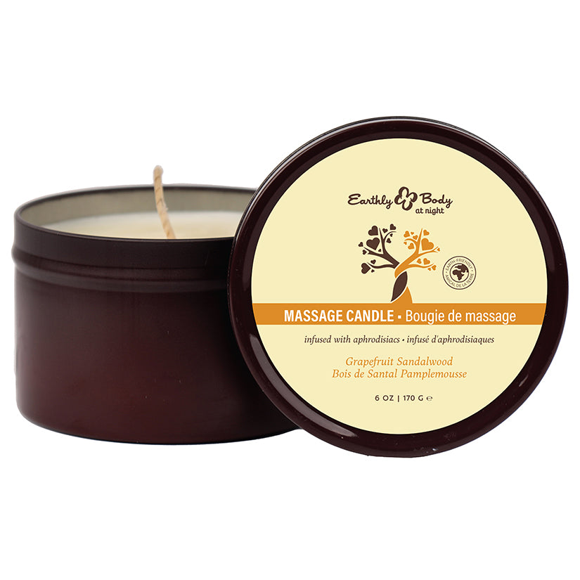 Earthly Body at Night Aphrodisiac Collection CandleGrapefruit 6oz