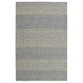 Hudson 2467 Blue/Grey Mosaic Area Rug, Size  66 Inch  X 96 Inch